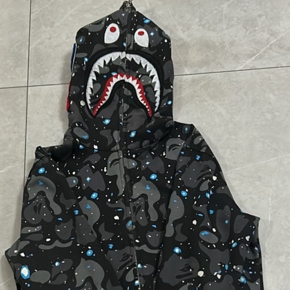 A Bathing Ape Jackets & Blazers - Glow in the dark sweat shirt